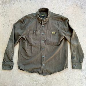 Bike Shed Motorcycle Club Ripstop Utility Shirt Medium